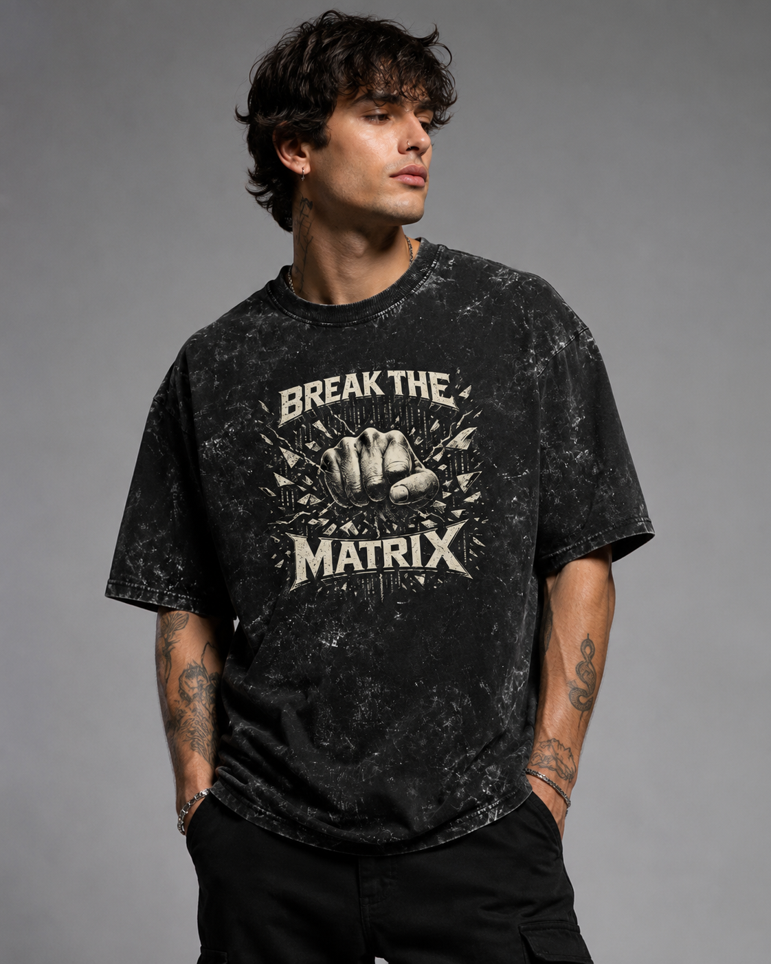 Break the Matrix | Oversized Acid Wash