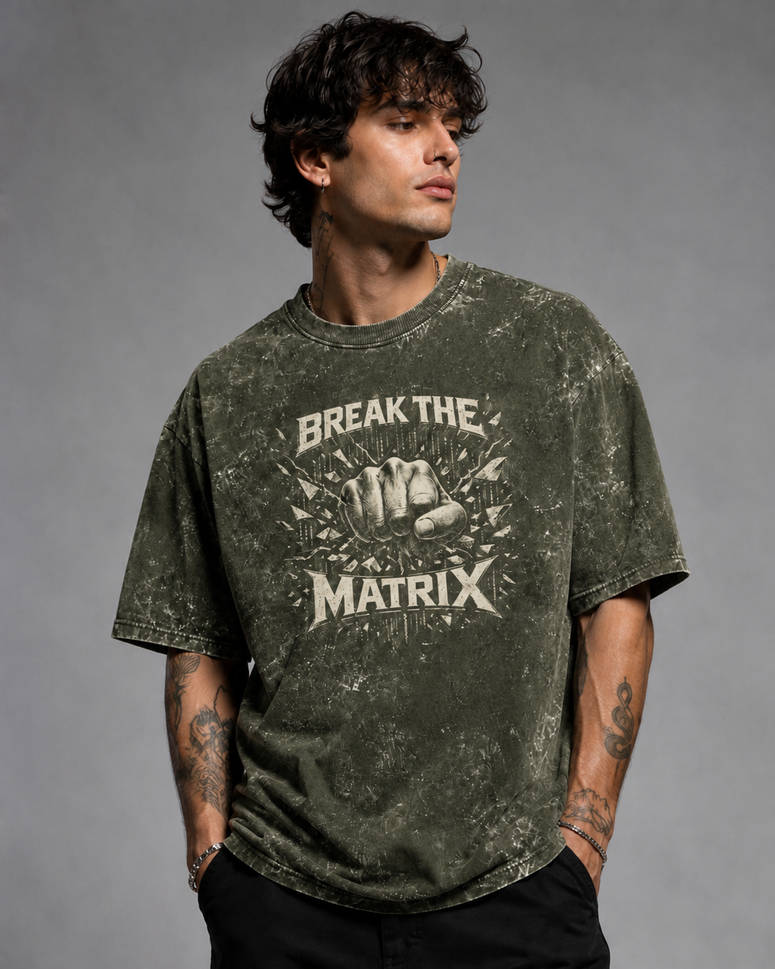 Break the Matrix | Oversized Acid Wash