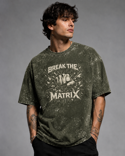 Break the Matrix | Oversized Acid Wash