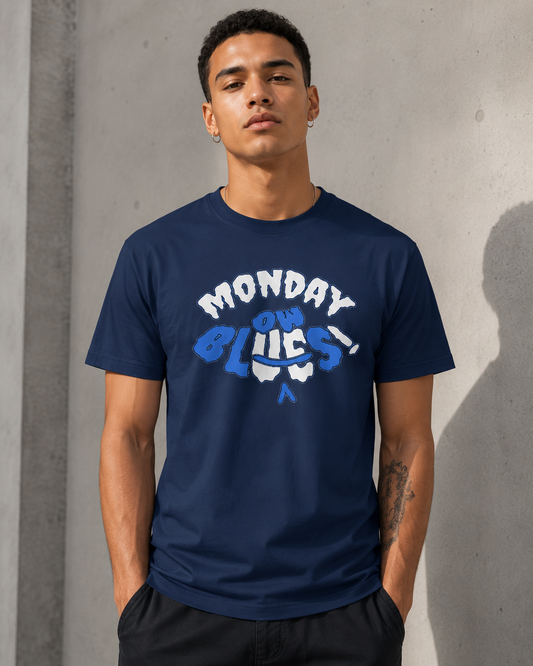 Monday Blues | Relaxed Fit T-Shirt