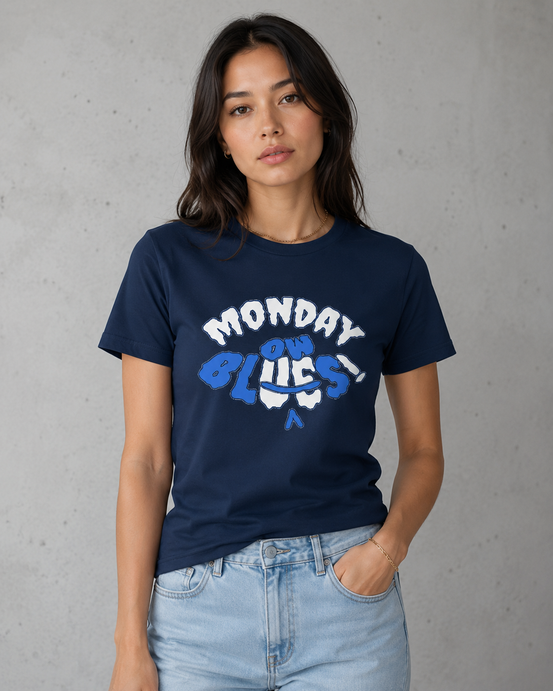 Monday Blues | Relaxed Fit T-Shirt