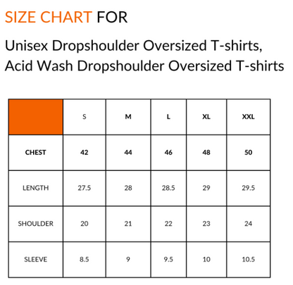 Ancient Bloodline | Unisex Dropshoulder Acid Wash Oversized T-shirt